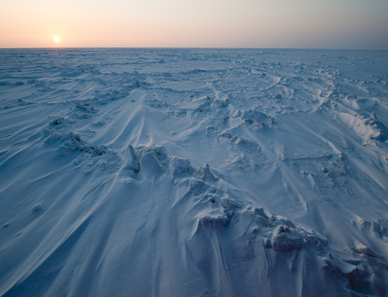 pressure ridge