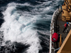 wave surge off the healy