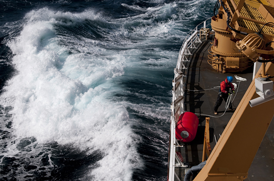 wave surge off the healy
