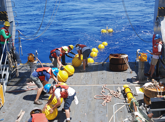 mooring deployment