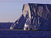 Ice berg at dawn
