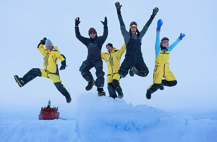 Jumping for joy in the Southern Ocean
