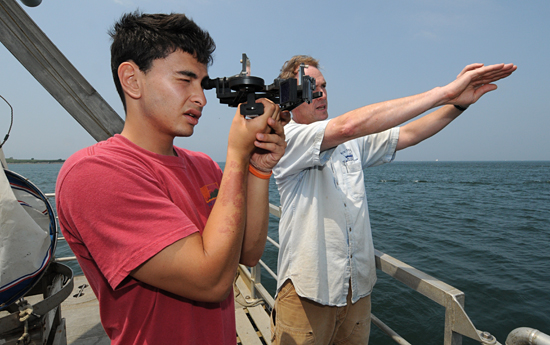 pep student learning sextant skills