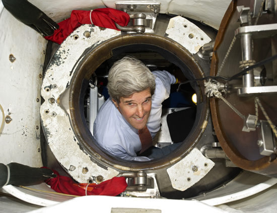senator john kerry in alvin