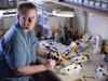 WHOI engineer Tom Hurst.