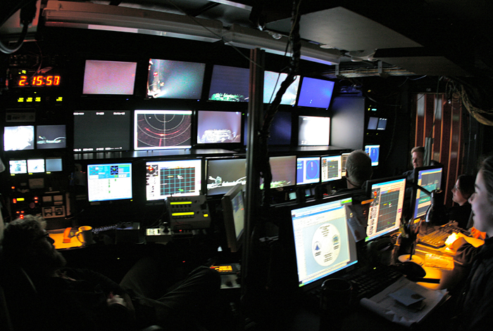 ROV Jason control room