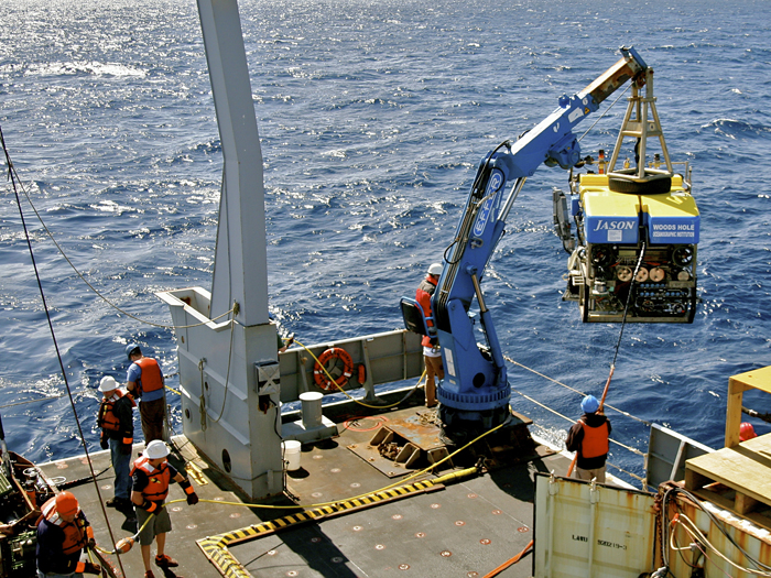 ROV Jason recovery