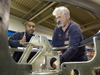AOPE Engineer Chris Lumping and welder Tony Delane working on the Whale Multifunction node.