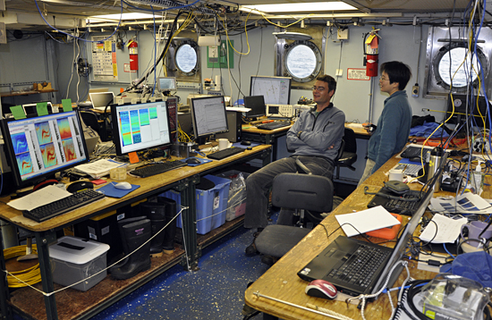 Krill cruise in NW Atlantic