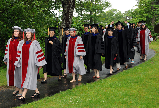 2010 commencement procession