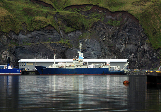 knorr at dock in dutch harbor