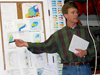 Dennis McGillicuddy reviewing data during cruise.