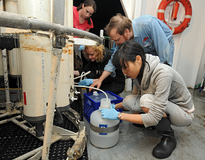 Water samples near Fukushima