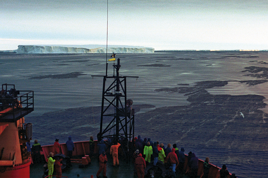view of southern ocean