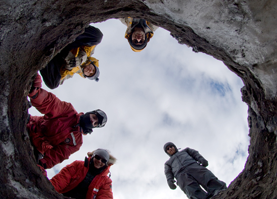 antarctic team photo