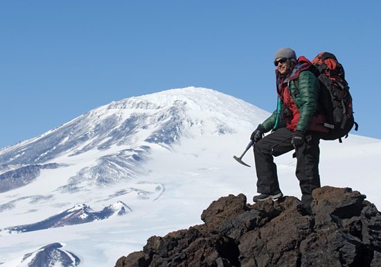 andrea burke in antarctica