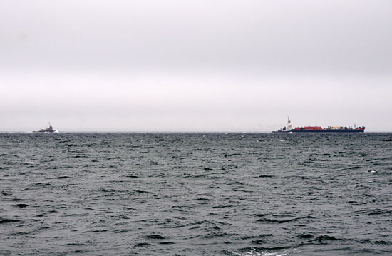 tug boat backup in Buzzards Bay