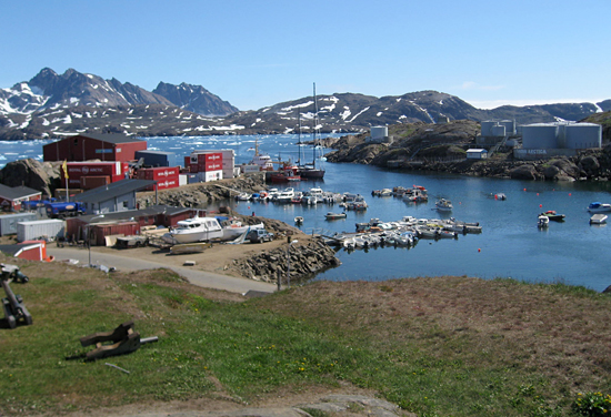 port of tasillaq, greenland