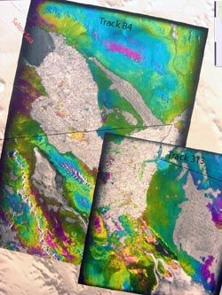 Radar detects changes in Earth's surface