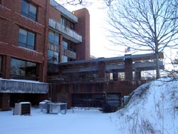 WHOI in the snow