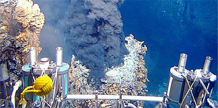 black smoker chimney