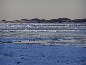 ice on water