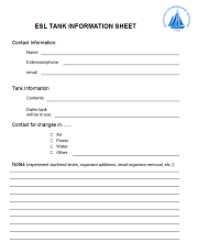 Info sheet icon