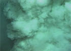 Volcanic Gases Stream out of the Brimstone Eruptive Vent