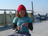 Leisure time onboard R/V Oceanus during cruise OC433
