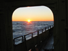 R/V Oceanus sunset during cruise OC433.