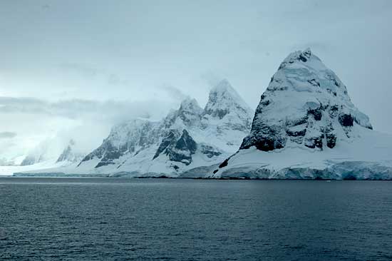 Antarctic mountains