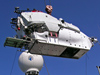 crane lifting DSV Alvin onto R/V Atlantis