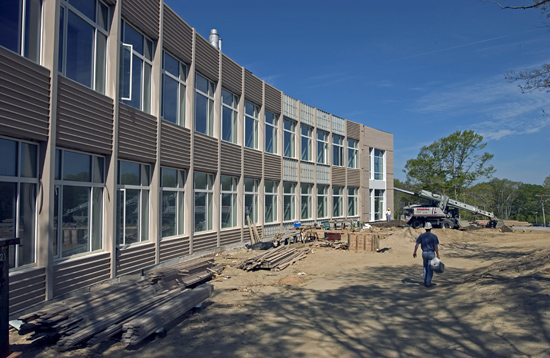 Biogeochemistry lab under construction