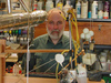 Al Bradley in his lab