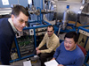 Bill Jenkins in the Continuous Flow AMS lab.