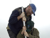 coring in Oyster Pond