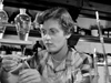 Sybil Campbell in chemistry laboratory