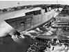 launching of the R/V Knorr