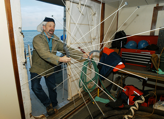 Gumbymoor buoy bird deflectors