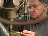 Rene Kokmeyer in the machine shop