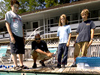 Rick Rupan instructing students in ROV piloting.