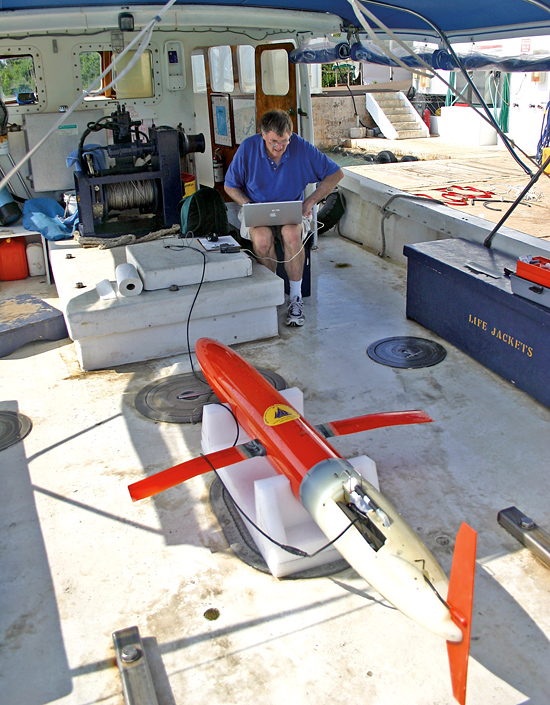 breck owens with spray glider