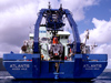 Aft view of R/V Atlantis on cruise AT3-14.