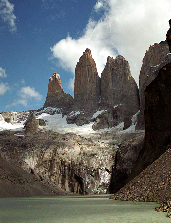 Torres del Paine, taken during a port call in Chile at Torres del Paine National Park in Chile