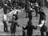 Celebrating the return of the R/V Atlantis II from longest WHOI cruise to date, circa 10/1977.