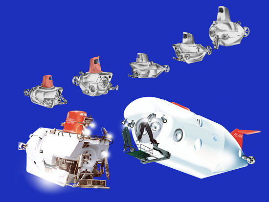 The evolution of deep submergence vehicle Alvin.