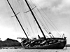 Atlantis was, for all practical purposes, high and dry in 6 to 7 feet of water.