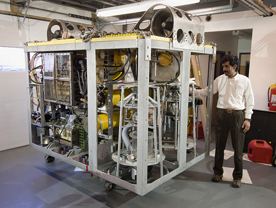 Hanumant Singh with the new 