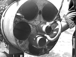 A piston core system on RV Chain, circa 1975.