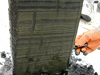 Sediments accumulate over time in layers on the seafloor, and they contain fossil shells of surface-dwelling microscopic marine animals.